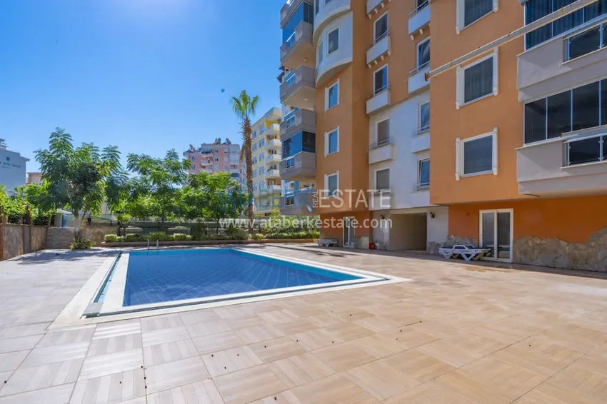 Apartment in the center of Alanya partially furnished with a glazed balcony 3 