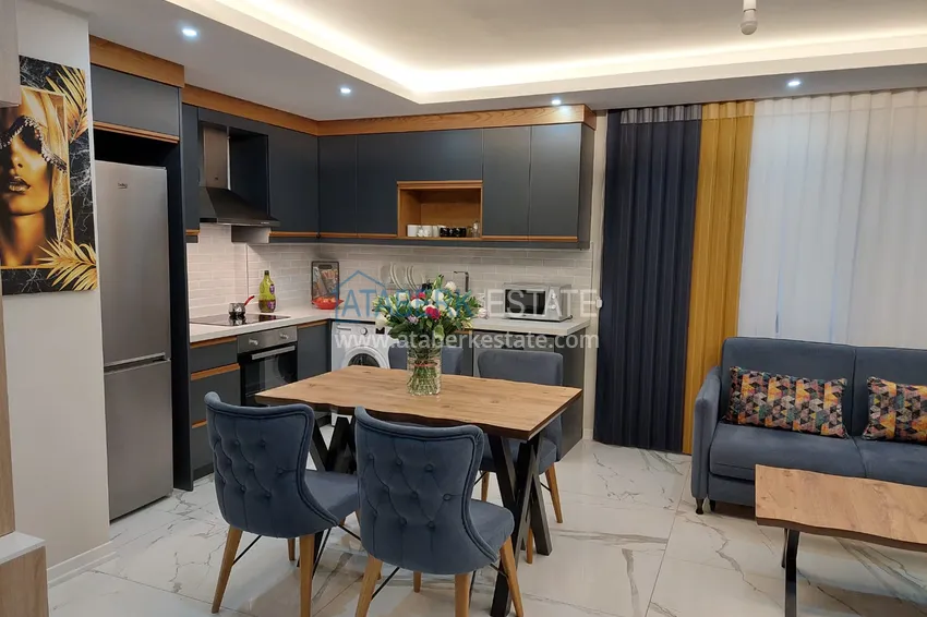 Purchase Apartment for rent in Alanya Cleopatra beach area in a complex with swimming pool No. 10 3 