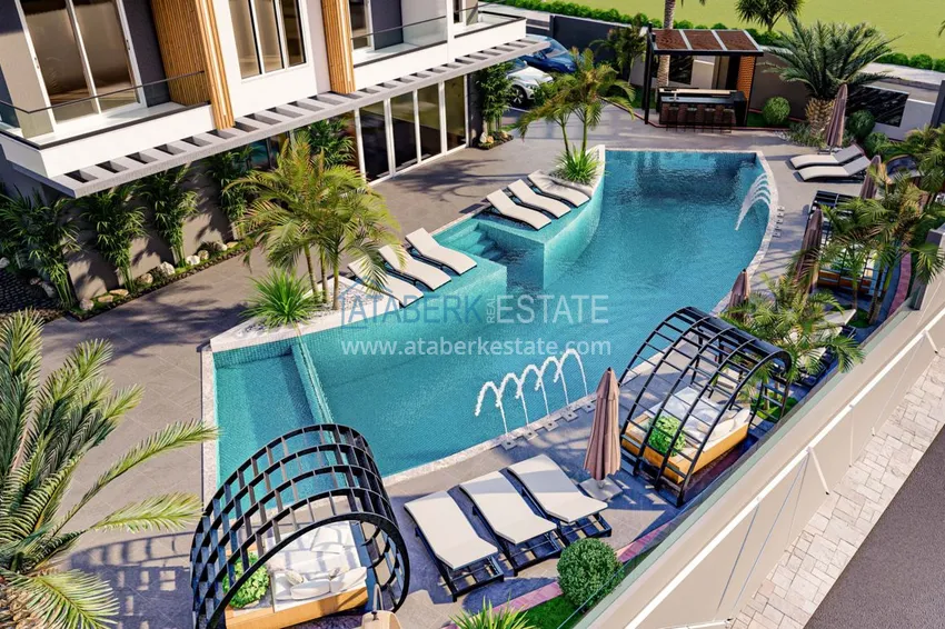 New investment project of an off-plan residential complex in Mahmutlar 3 