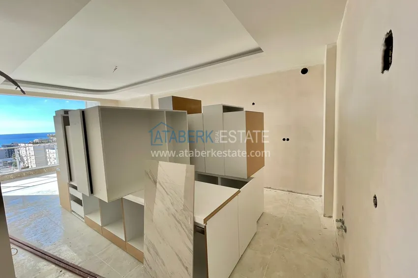 Purchase  Apartment in Mahmutlar from an investor with a fine finish and a sea view 3 