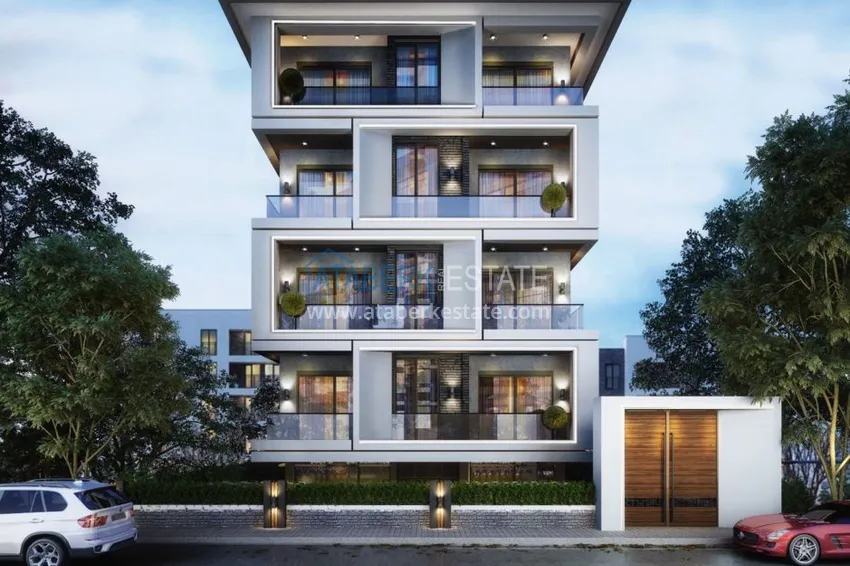 Apartments in the center of Alanya from an investor in a complex under construction 4 