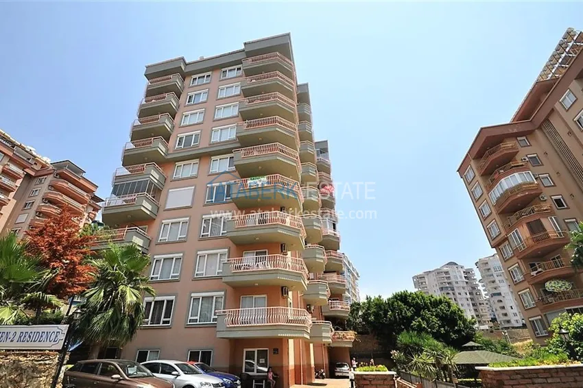 Duplex penthouse in Tosmur with furniture and sea views in a cozy complex 6 