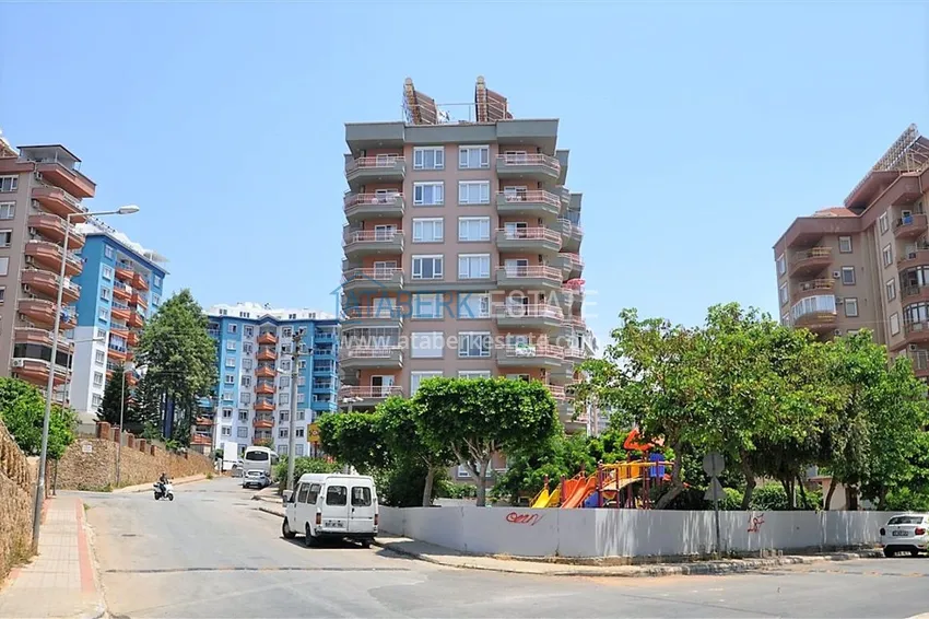 Duplex penthouse in Tosmur with furniture and sea views in a cozy complex 7 