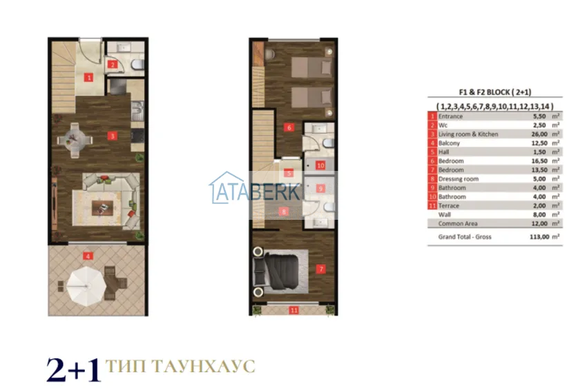 Buy cheap Incredible scale new project of a hotel complex in Turkler 3 