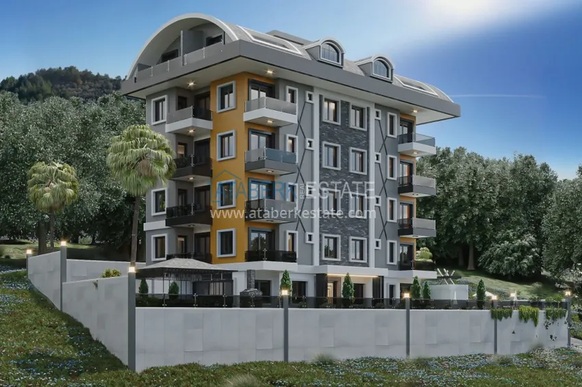 New investment project of a residential complex in Alanya - Konakli 4