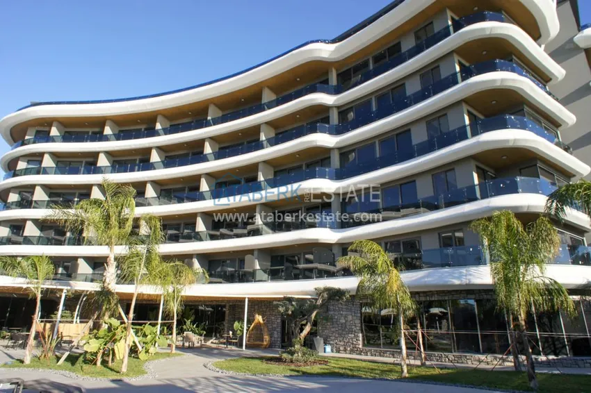 Apartment in Kargicak furnished in a residence on the first coastline 3 