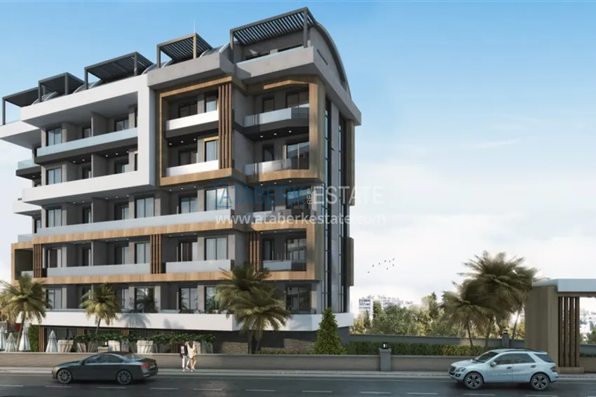 Apartment in Avsallar from an investor in a complex under construction 10 