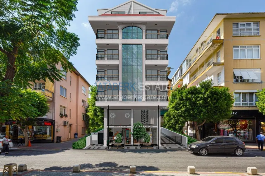 New project of a modern city house in the very center of Alanya 4 