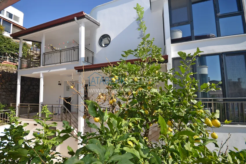 Three – level semi – detached villa in Demirtas area with a private garden 4 