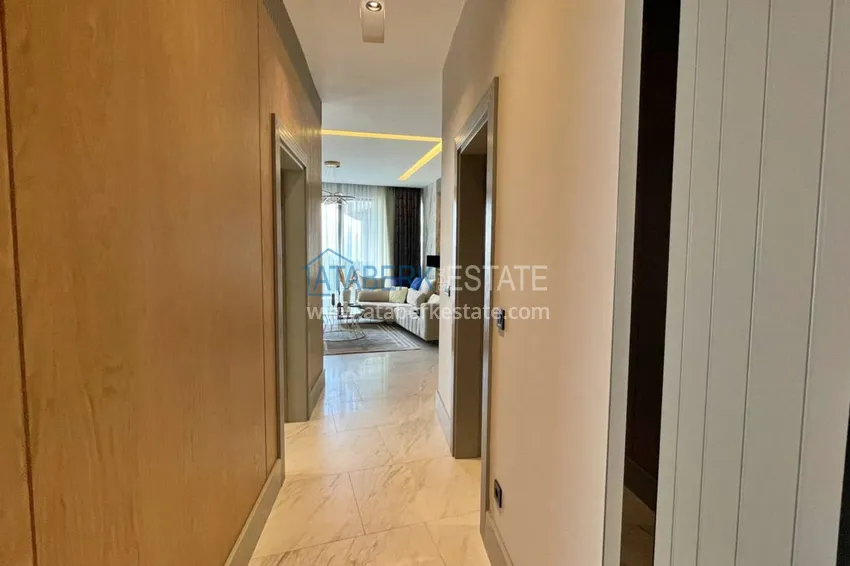 Purchase Apartment in Kargicak furnished in a residence on the first coastline 4 