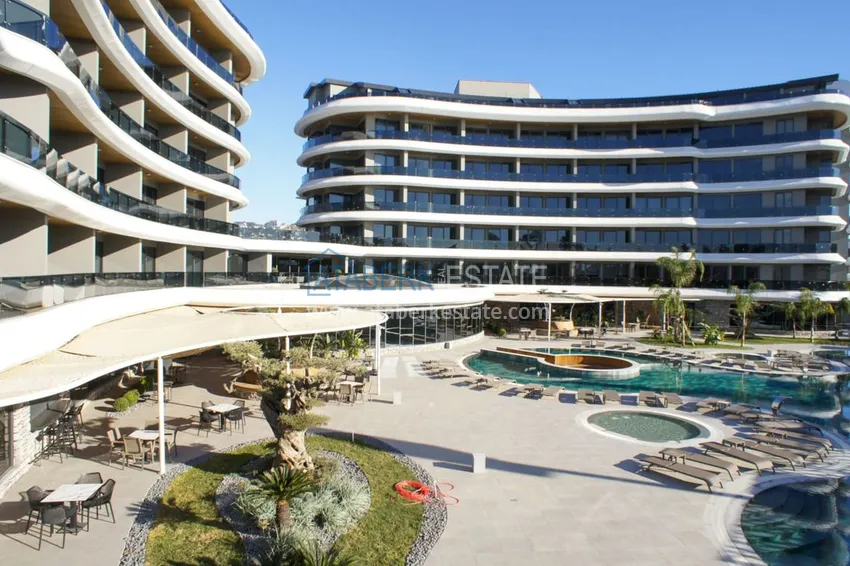 Apartment in Kargicak furnished in a residence on the first coastline 4 