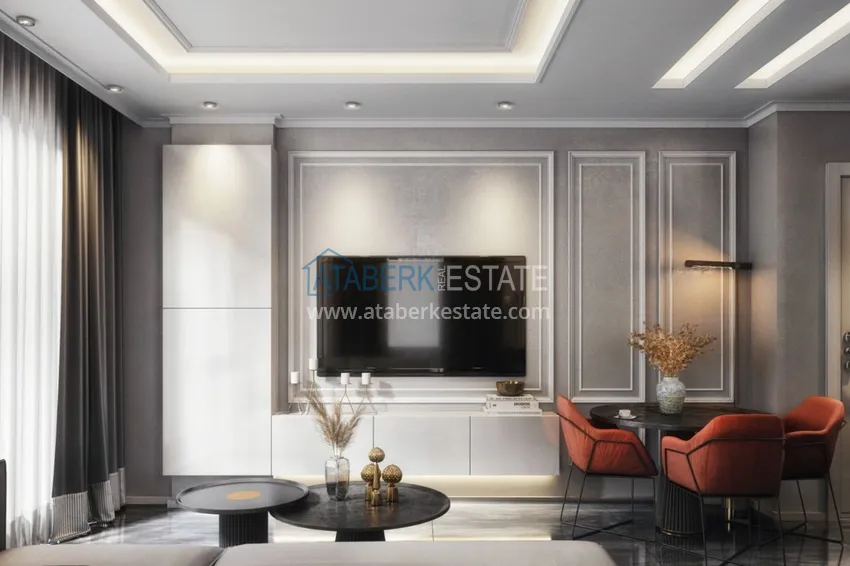 Purchase  Apartments in the center of Alanya from an investor in a complex under construction 4 