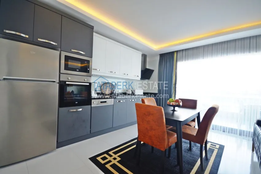 Purchase Penthouse in Kargicak furnished with sea and mountain views 5 