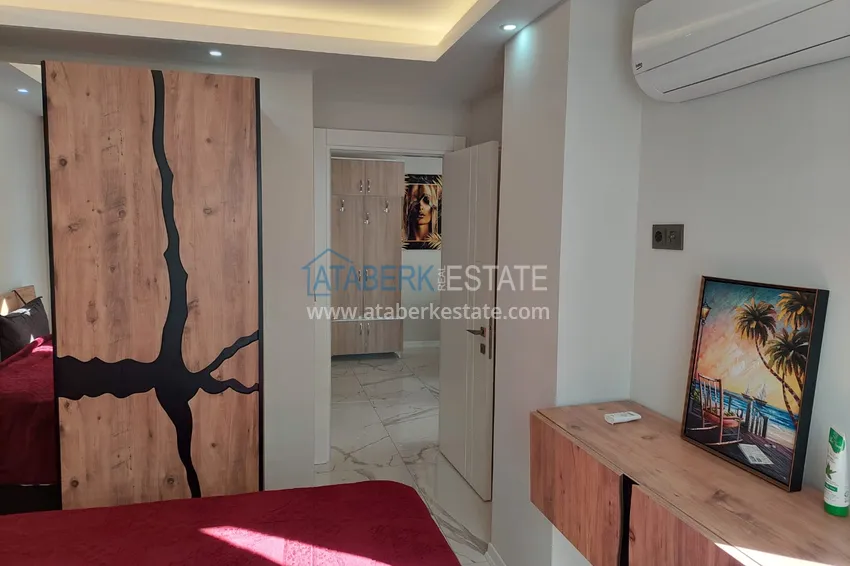 Purchase Apartment for rent in Alanya Cleopatra beach area in a complex with swimming pool No. 10 5 