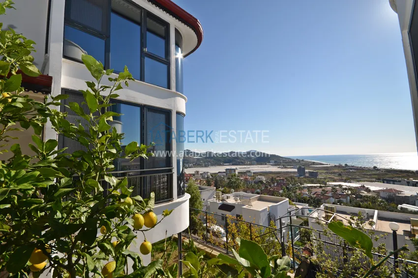Three – level semi – detached villa in Demirtas area with a private garden 5 