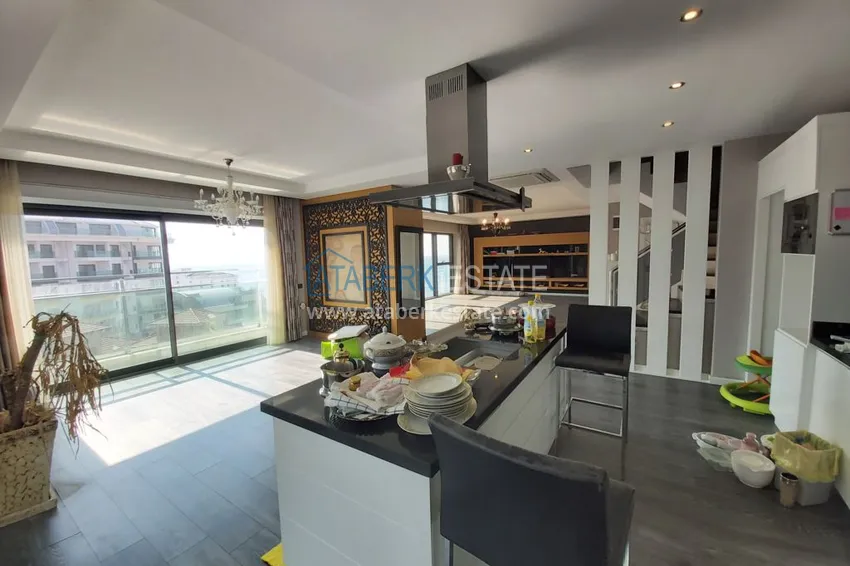 Purchase  Penthouse in Kargicak with author's interior and sea and mountain views 6 