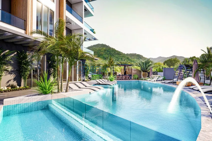 New investment project of an off-plan residential complex in Mahmutlar 5 