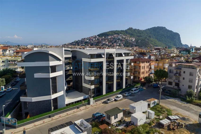 Rent an apartment in the center of Alanya in a luxury residential complex  5 