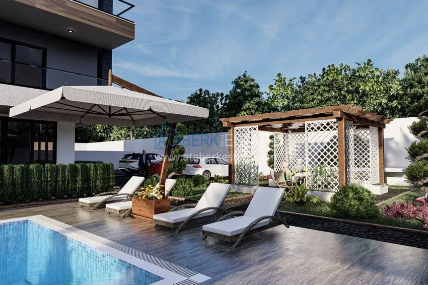 New project of a low-rise residential complex in Alanya, Upper Oba district 7 