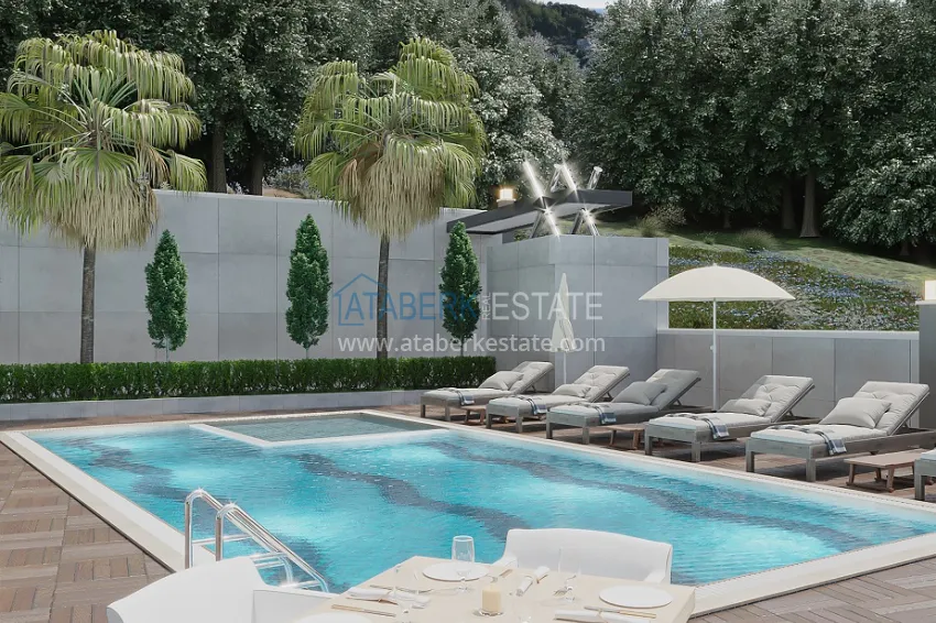 New investment project of a residential complex in Alanya - Konakli 6