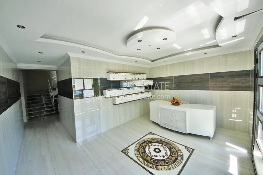 Furnished two-room apartment in Mahmutlar in a comfortable complex 7 