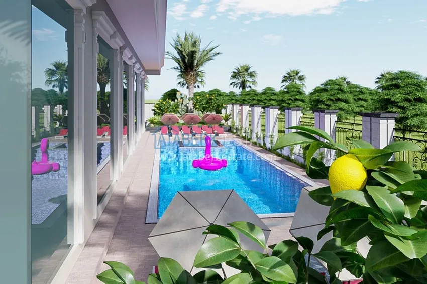 New investment project of a comfortable residential complex in Mahmutlar 6 