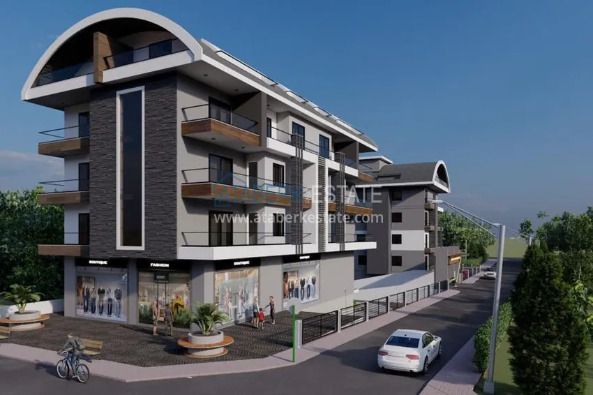 New project of a low-rise residential complex in Alanya, Upper Oba district 13 