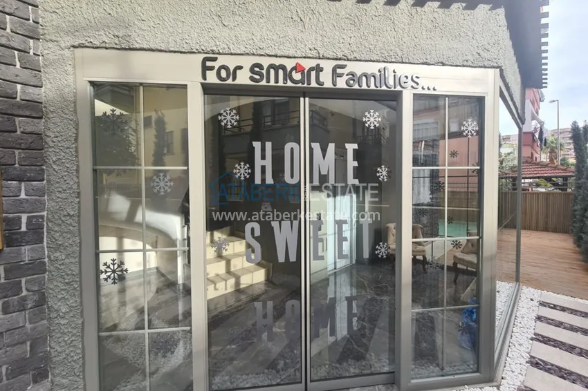 Two-level penthouse in the center of Alanya with high-quality finishing 6 