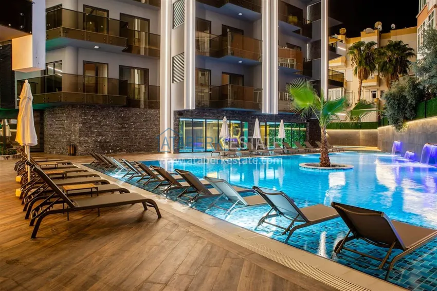 Rent an apartment in the center of Alanya in a luxury residential complex  6 