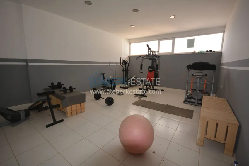 Furnished three-room apartment in Mahmutlar in a complex with a swimming pool 7 