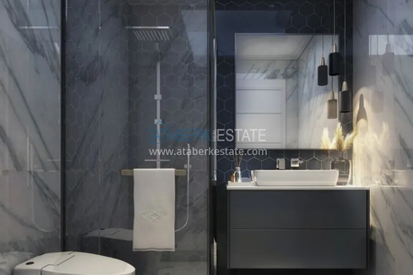 Purchase  Apartments in the center of Alanya from an investor in a complex under construction 6 