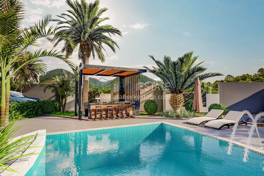 New investment project of an off-plan residential complex in Mahmutlar 7 