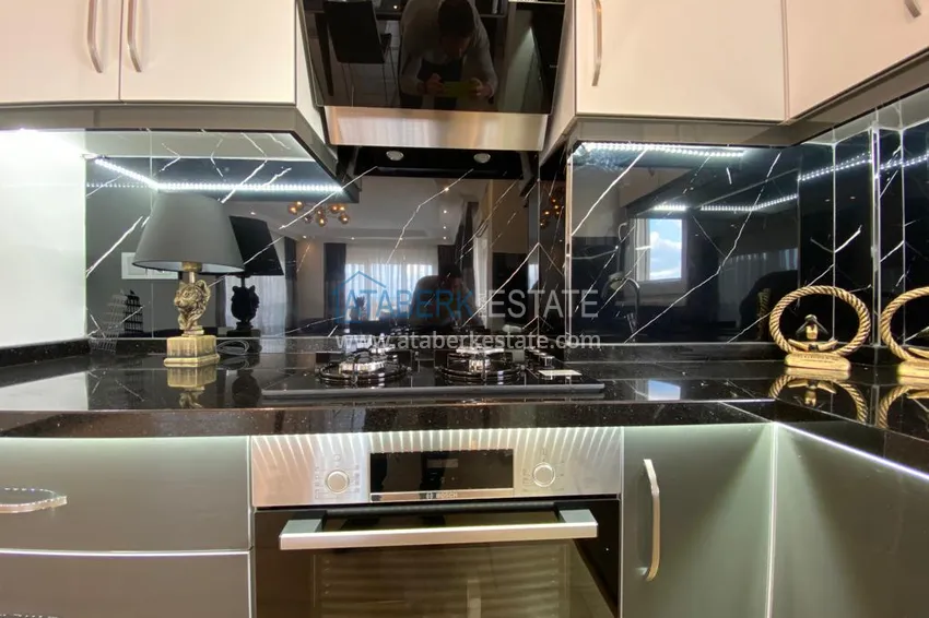 Purchase  Apartment in the center of Alanya with designer interior and view characteristics 10 