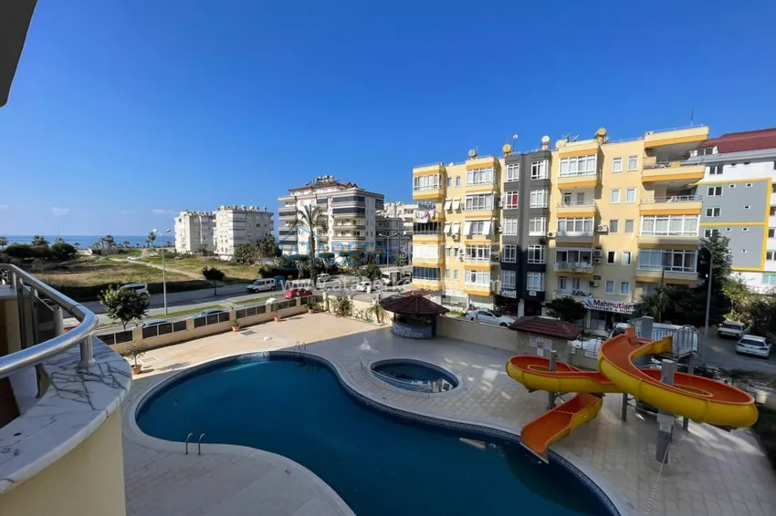Purchase Furnished apartment in Mahmutlar with sea view in a residential complex 9 
