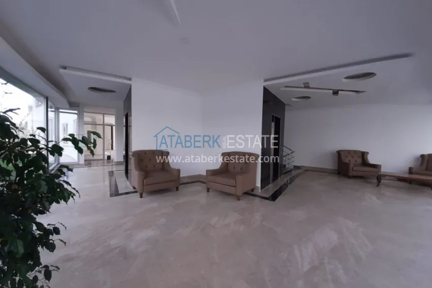 Apartment in Mahmutlar with furniture, glazed balcony and very spacious terrace 10 