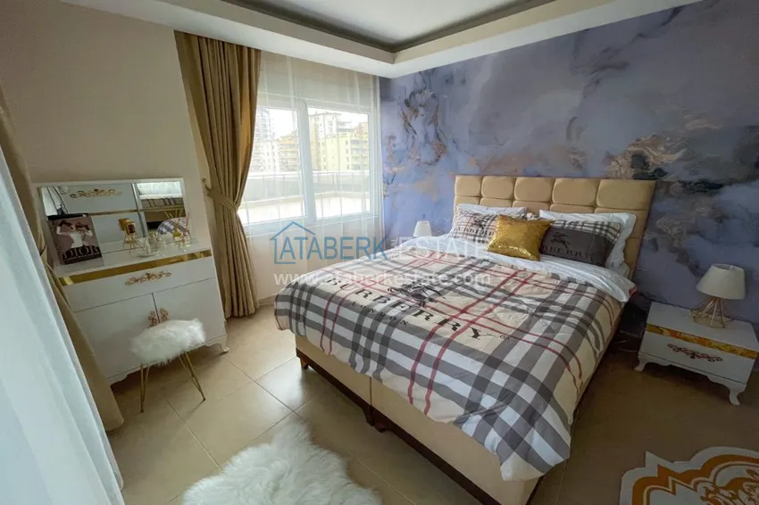 Purchase  Apartment in Mahmutlar with furniture, glazed balcony and very spacious terrace 8 