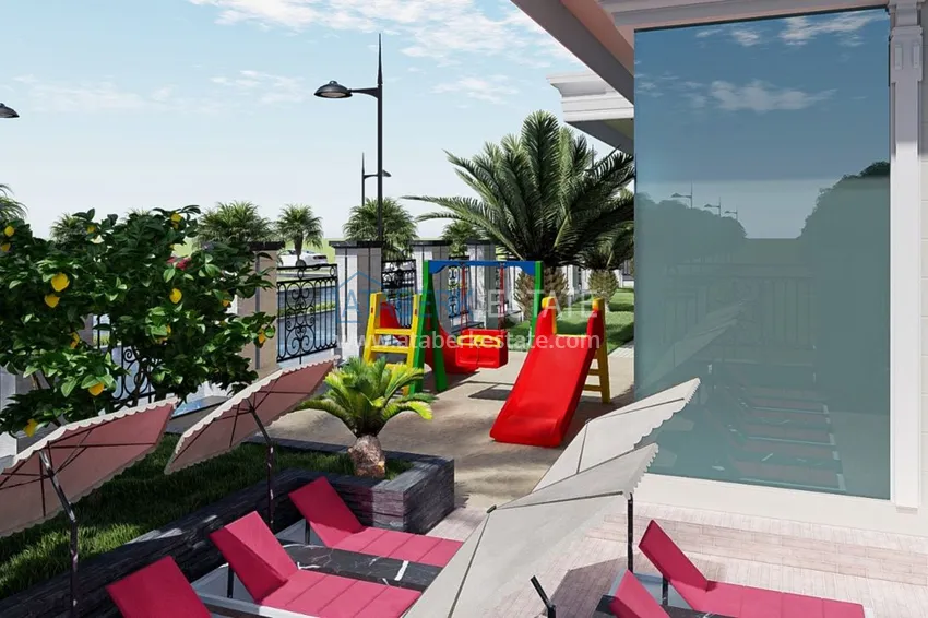 New investment project of a comfortable residential complex in Mahmutlar 8 