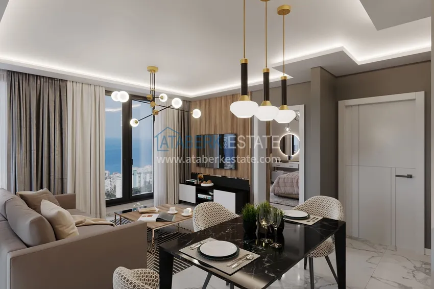 Purchase  Three – room apartment in Mahmutlar from an investor with a fine finish 7 