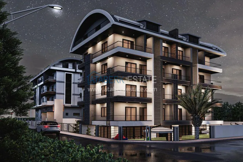 New project of a low-rise residential complex in Alanya, Upper Oba district 15 