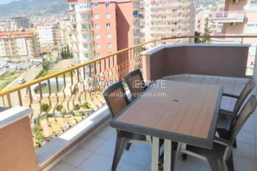 Purchase Duplex penthouse in Tosmur with furniture and sea views in a cozy complex 8 