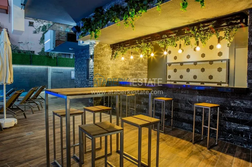 Rent an apartment in the center of Alanya in a luxury residential complex  9 