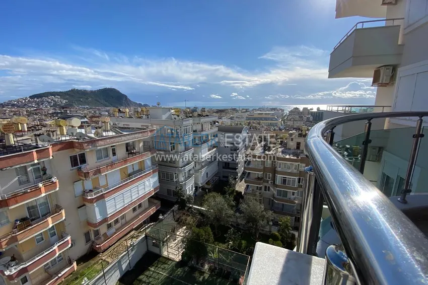 Apartment in the center of Alanya with designer interior and view characteristics 1 