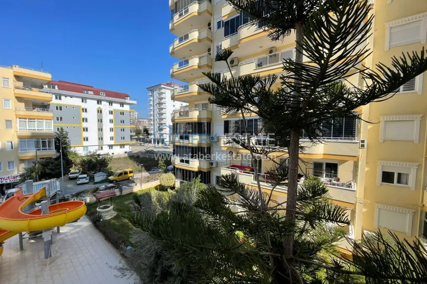 Purchase Furnished apartment in Mahmutlar with sea view in a residential complex 10 