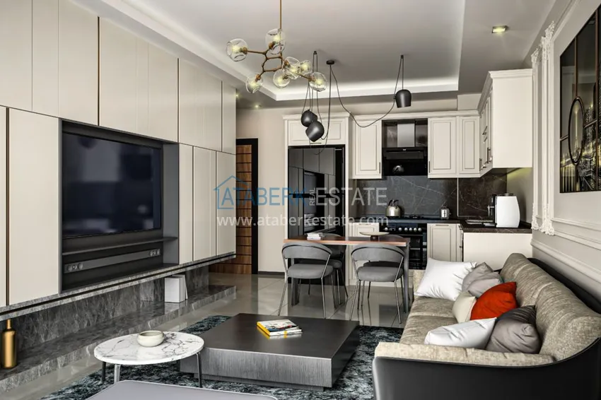 Purchase  New investment project of a comfortable residential complex in Mahmutlar 1 