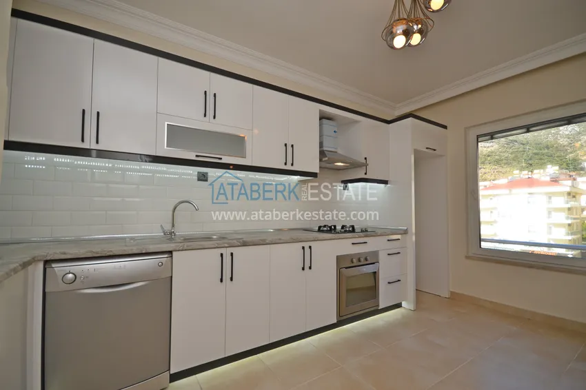 Purchase Apartment in the center of Alanya partially furnished with a glazed balcony 9 