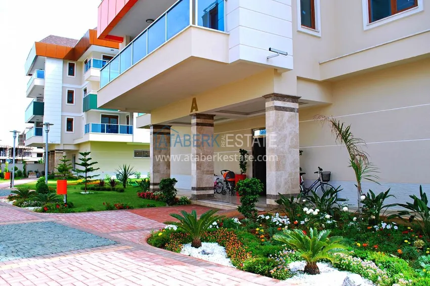 Furnished apartment in Oba district in a prestigious complex 13 
