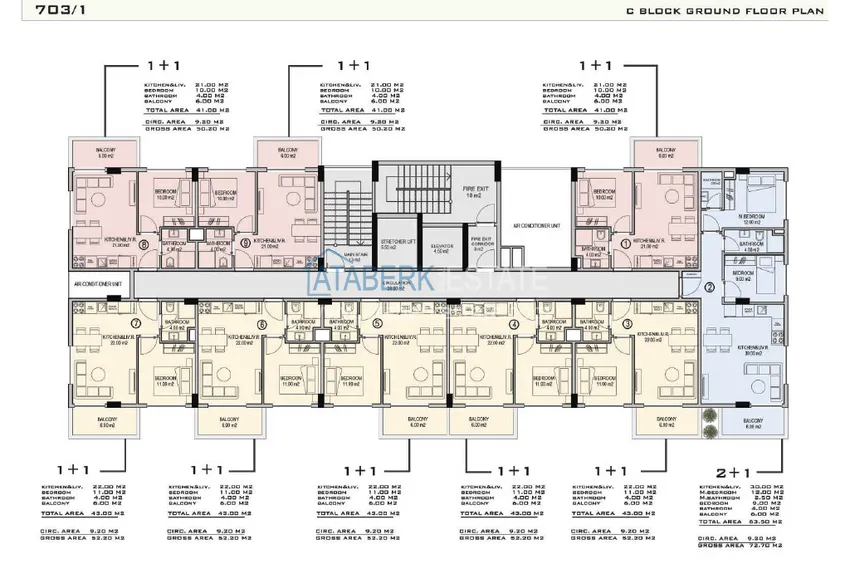 Buy cheap Modern residential complex in Demirtas, Alanya — apartments from the developer with 2-year installments 30 