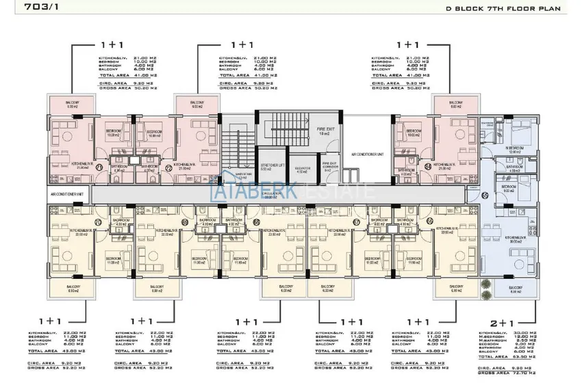 Buy cheap Modern residential complex in Demirtas, Alanya — apartments from the developer with 2-year installments 37 