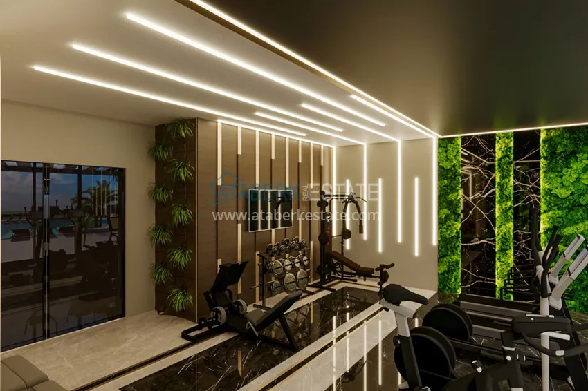 New investment project of an off-plan residential complex in Mahmutlar 18 