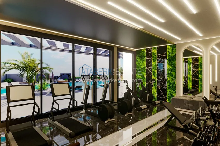 New investment project of an off-plan residential complex in Mahmutlar 15 